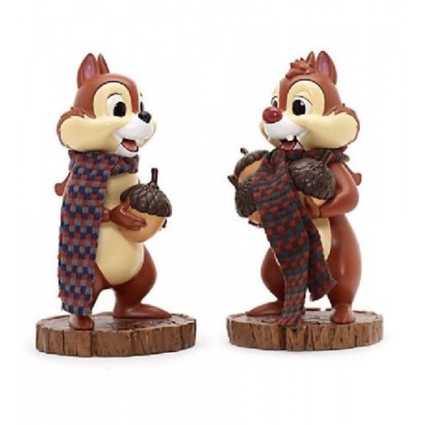Disney Chip and Dale Nutcracker Set Christmas Ornament Figurine Decoration